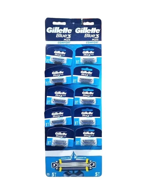 GILETTE BLUE 3 1*10