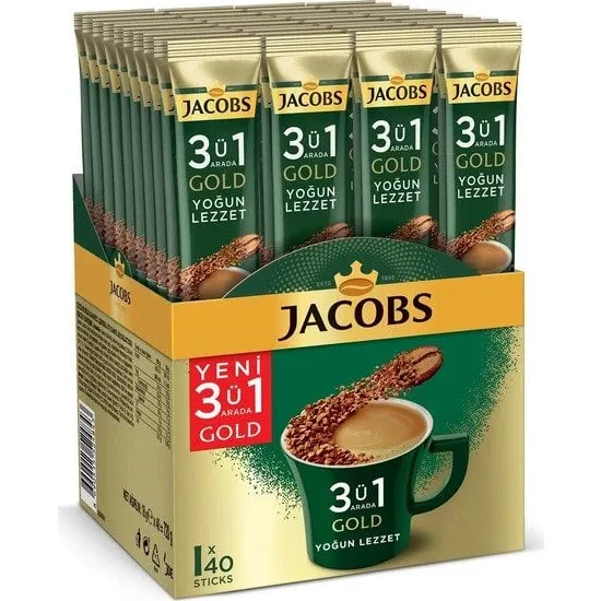JACOBS GOLD 3İN1 YOĞUN LEZZET 1*40