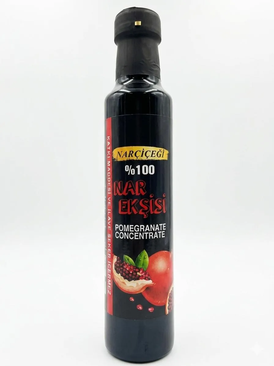 NARÇİÇEĞİ %100 NAR EKŞİSİ CAM 350ML 1*12