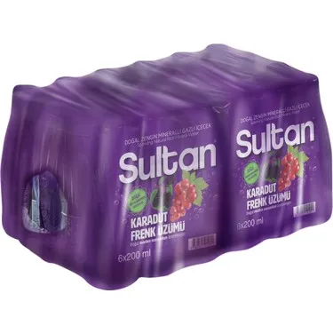 SULTAN KARADUT-FRENK ÜZÜMÜ 200ML 1*24