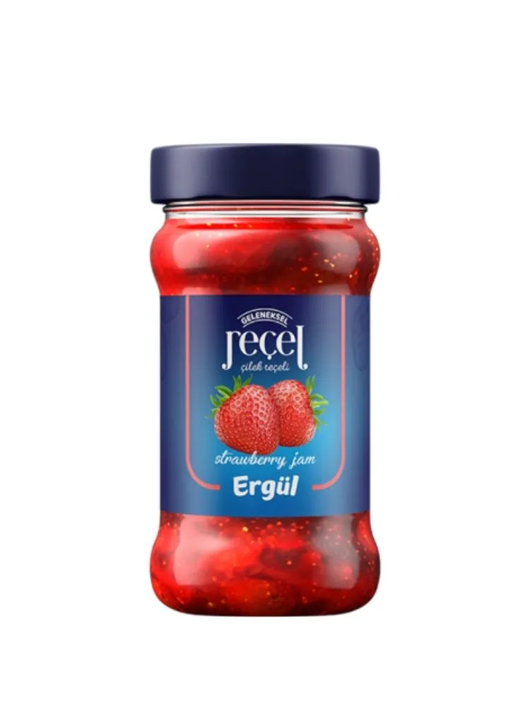 ERGÜL ÇİLEK REÇELİ 380GR 1*12
