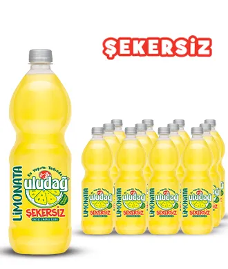 ULUDAĞ ŞEKERSİZ LİMONATA 1LT 1*12