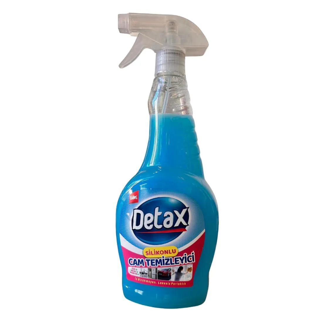DETAX SİLİKONLU CAM TEMİZLEYİCİ 750ML 1*12